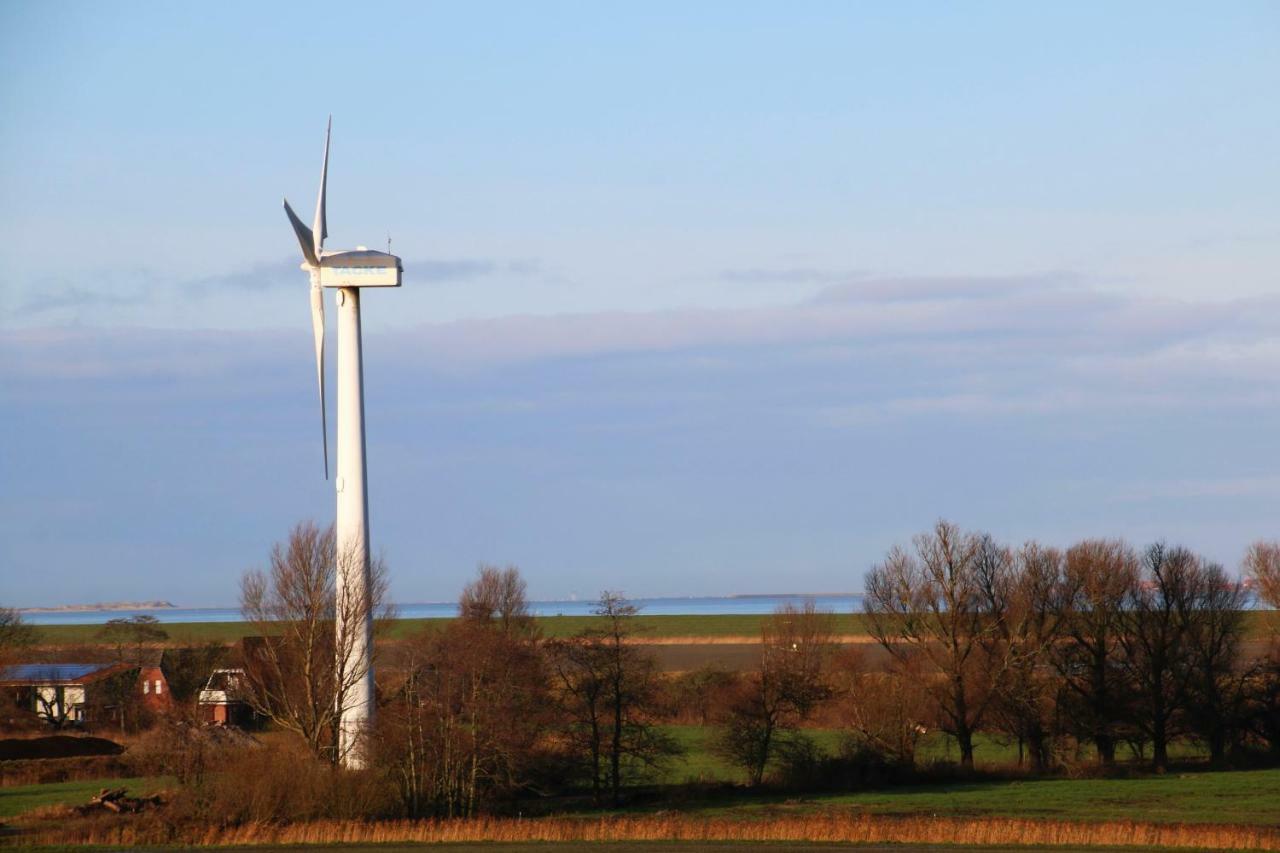 FeWo Schwarz Dornumersiel Exterior foto